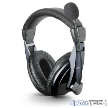 Over-ear Wired Stereo Headset with Flex Mic  HS120